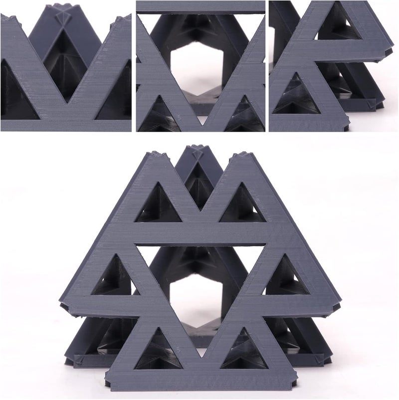 3DHoJor PLA Filament 1.75mm,3D Printing Filament,1kg*2 Cardboard Spool, Fit Most FDM 3D Printer,Dimensional Accuracy +/- 0.03 mm,Vacuum Packaging-2Pack Grey - Image 5